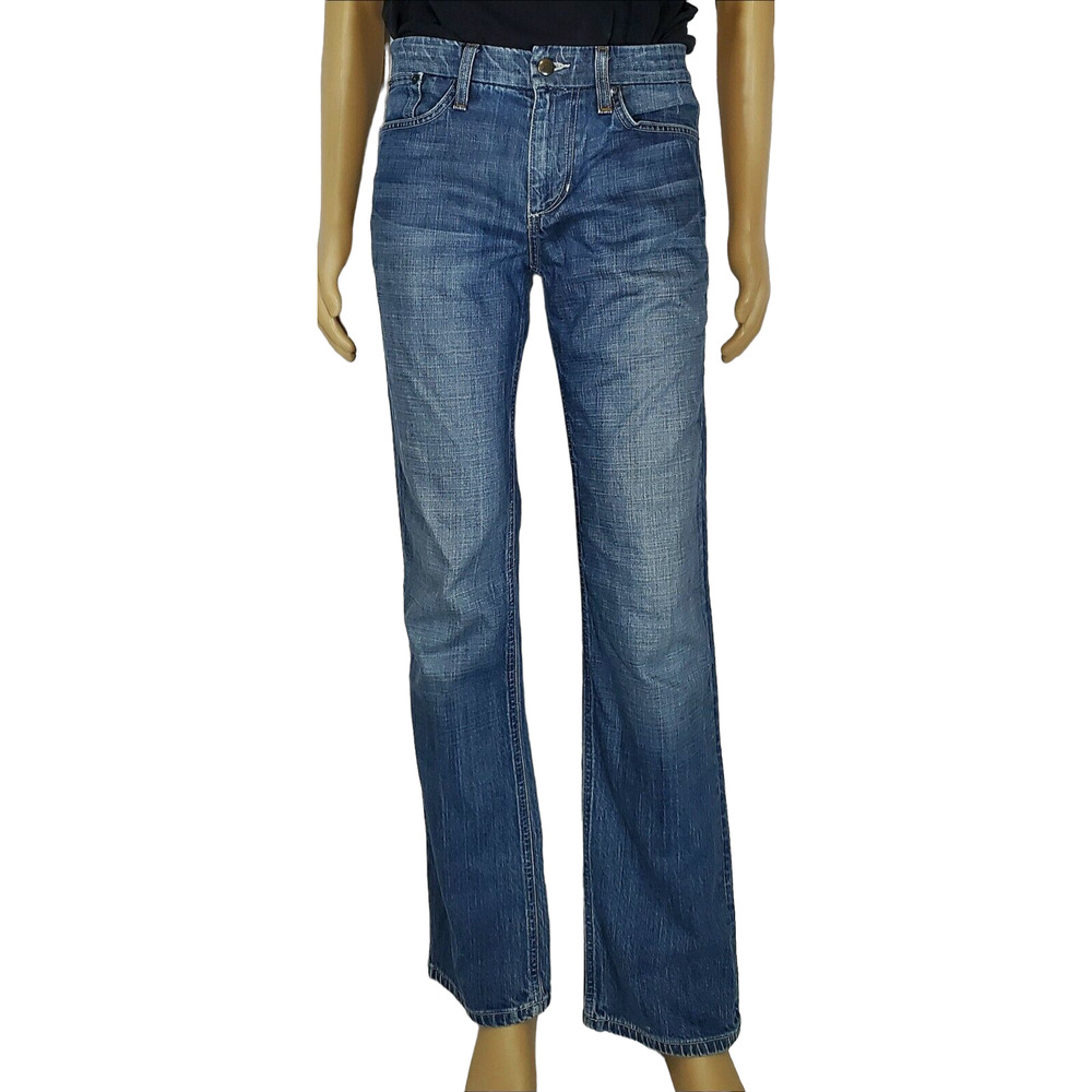 Joe's Jeans Fitzgerald Wash JWX019 Mid Rise Straight Cut Jeans Women's 32